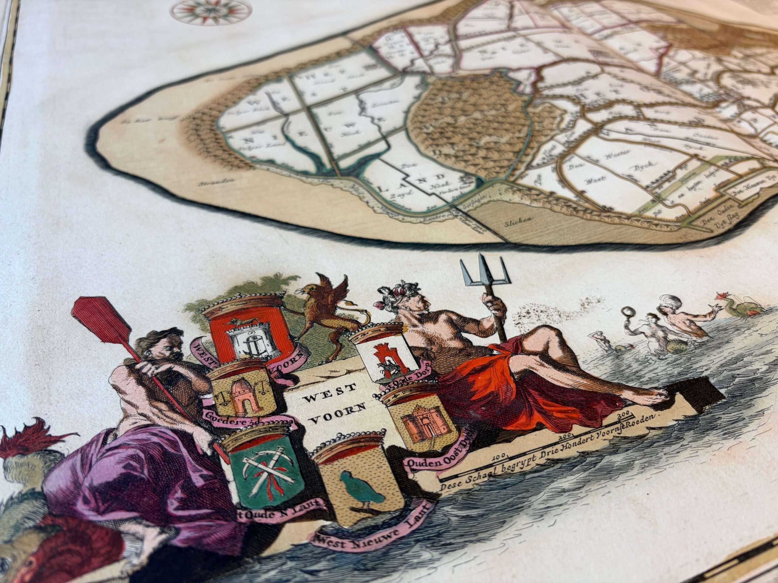 Detail uit het Caartboeck